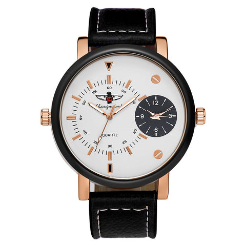 Reloj McyKcy Quart-Analog de Piel para Hombres